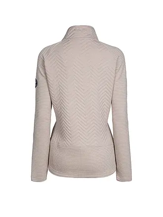 AULP | Chaqueta polar de mujer Simix Jaquard | creme